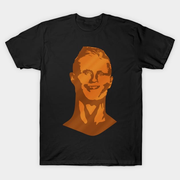 Bronze Ronaldo T-Shirt by prometheus31